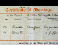 Marriage Certificate